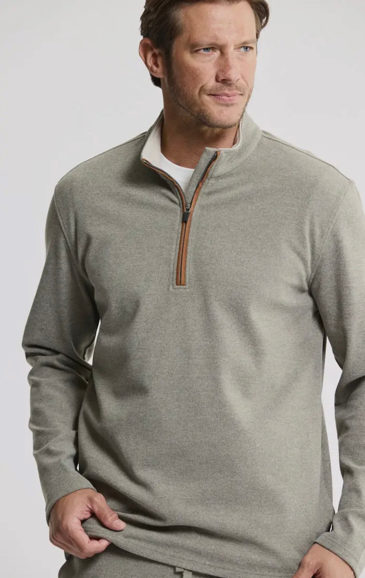 JACHS NY ultra soft quarter zip