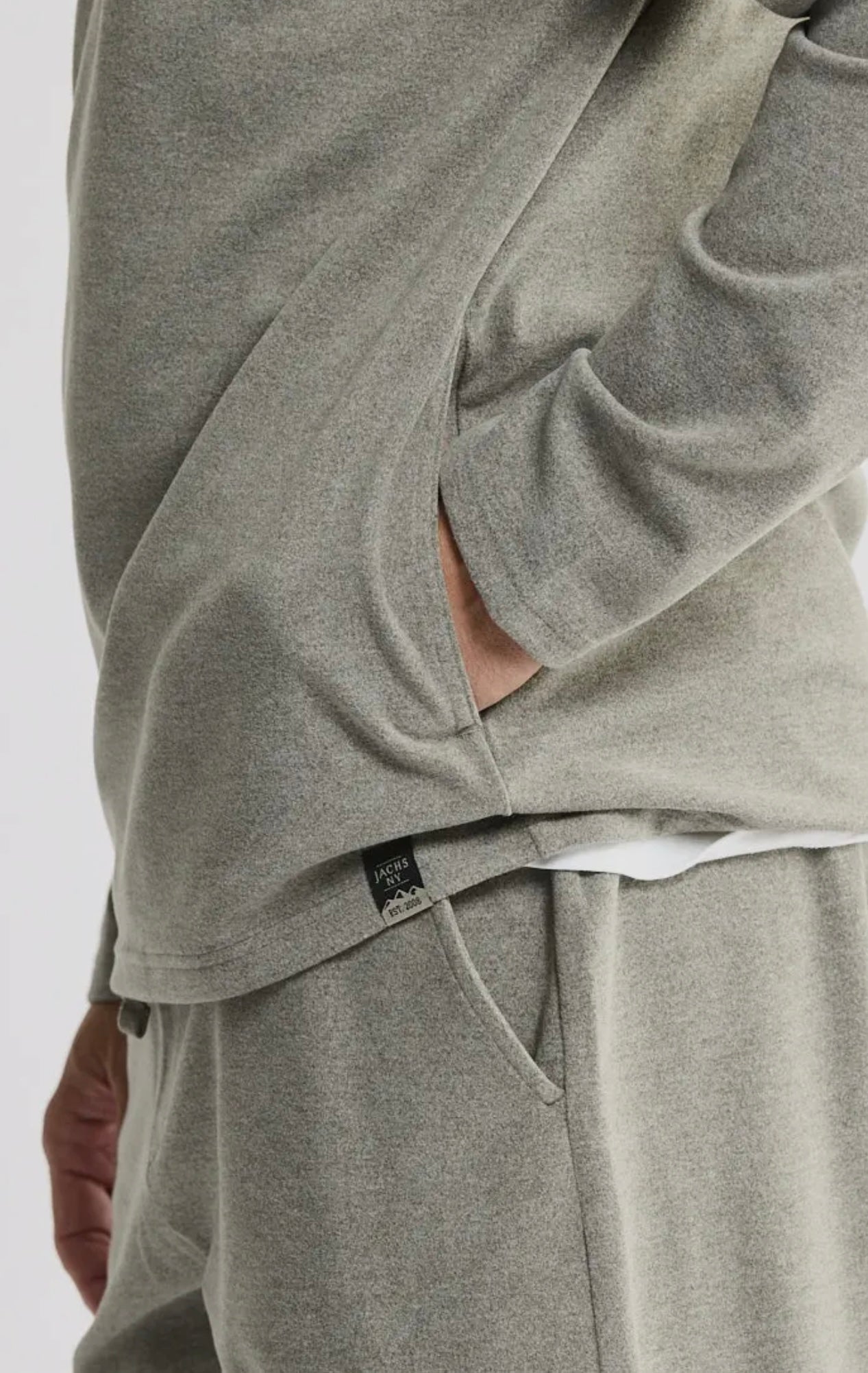 JACHS NY ultra soft quarter zip