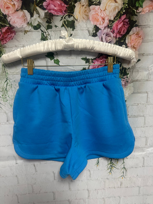 Blue lounge shorts