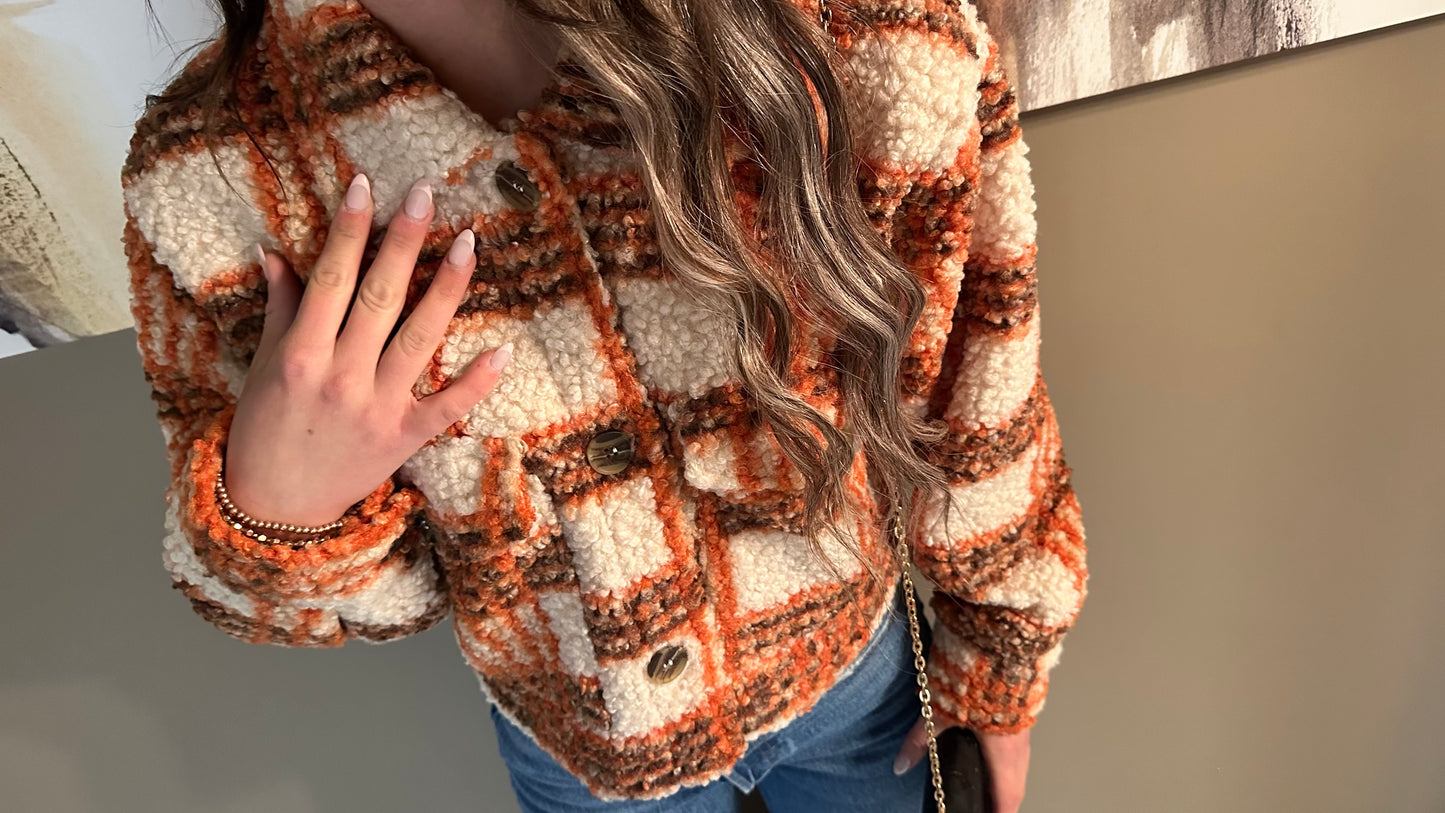 Carole Christian button up sweater